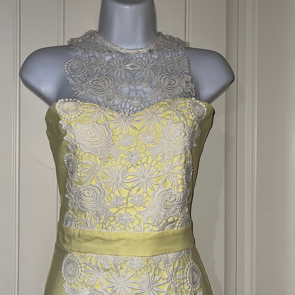 SALE! ☄️NWT! Luna of London Lemon 🍋 White Lace Daisy Dress